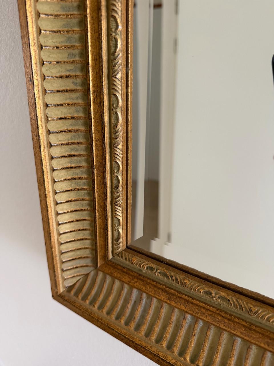 Haltafel met spiegel