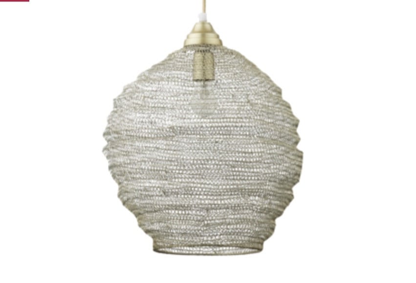 Hanglamp Lynn messing, nieuw in doos