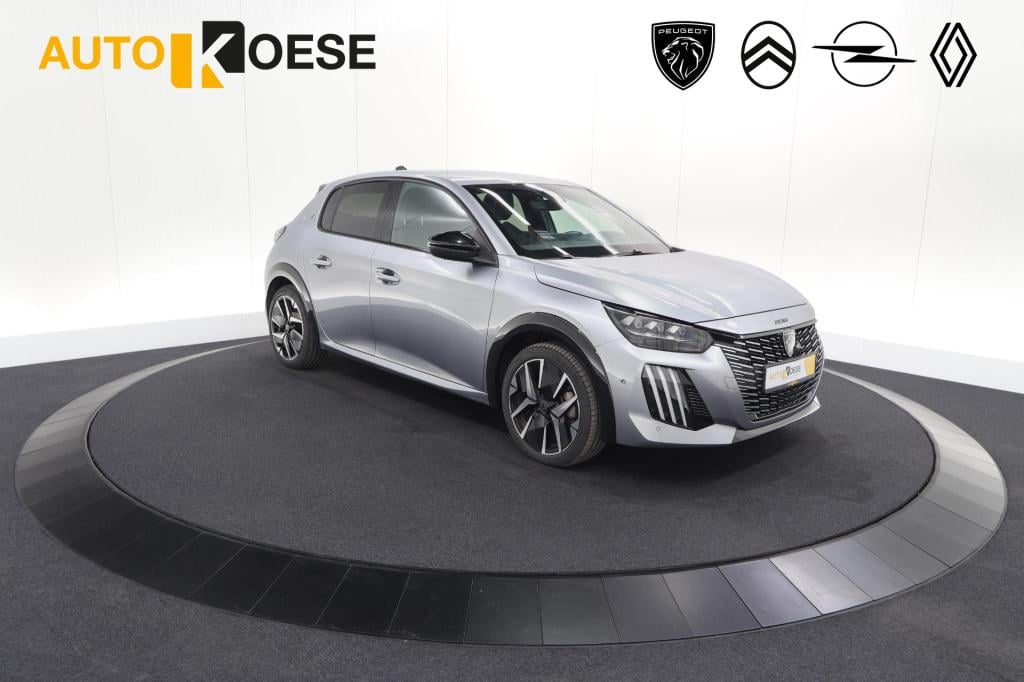 Peugeot 208 ev gt 54 kwh | 95,7% soh | 11 kw lader | 360 camera | alcantara