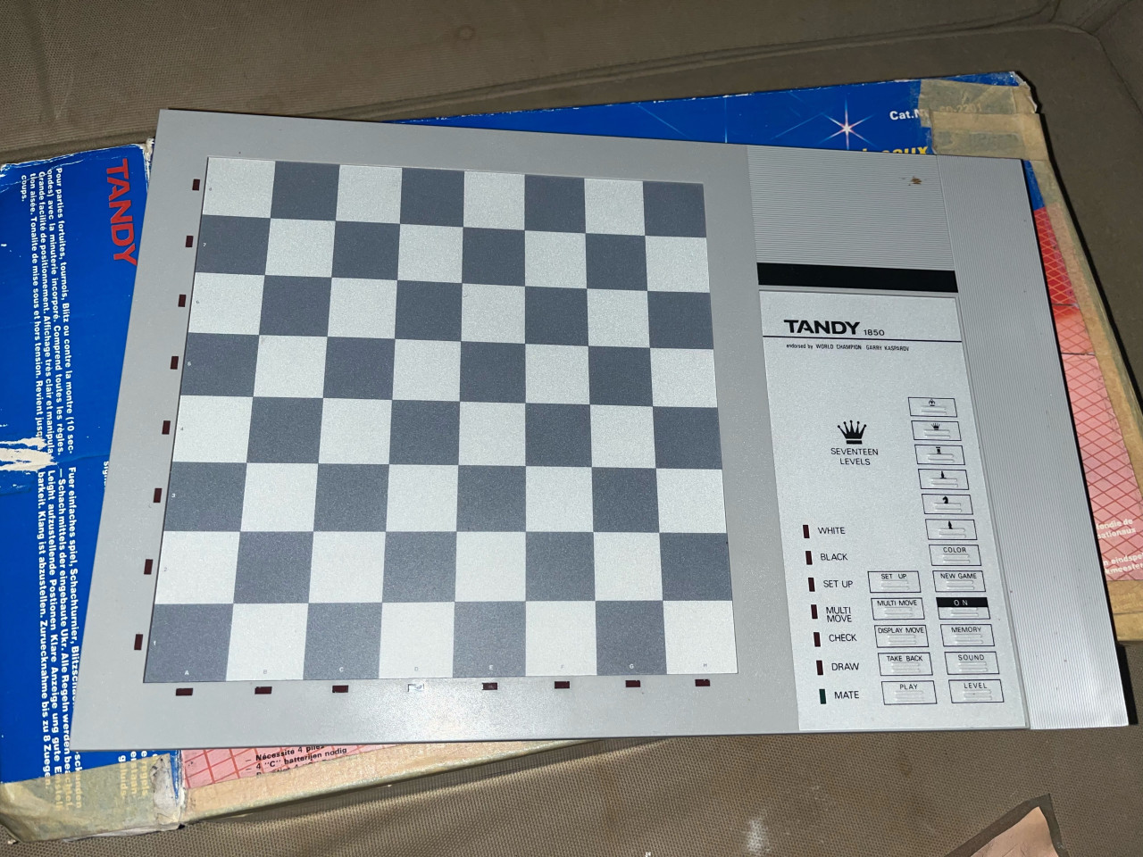 Tandy schaakcomputer vintage