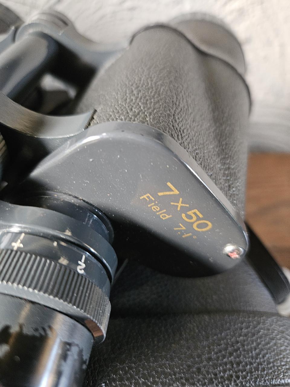 Prisma U.S.A vintage 7x50 Verrekijker met Tas, nette staat