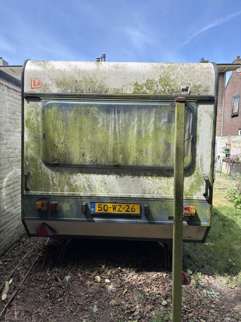 Retro caravan — opknapper met karakter | Kenteken 50-WZ-26