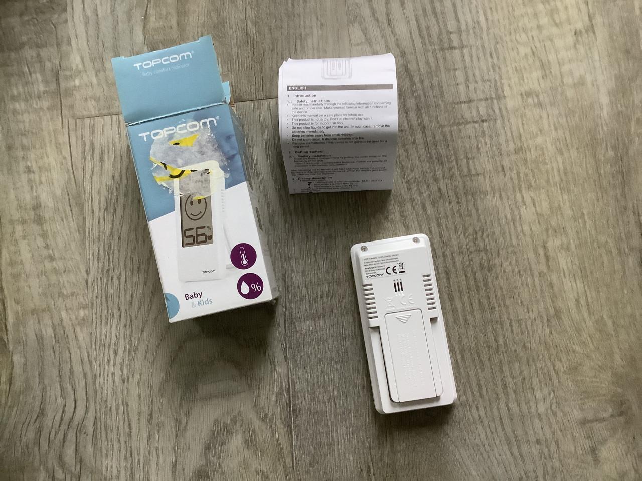 Nieuw in doos: Topcom Baby Comfort Indicator - Thermo/Hygrometer