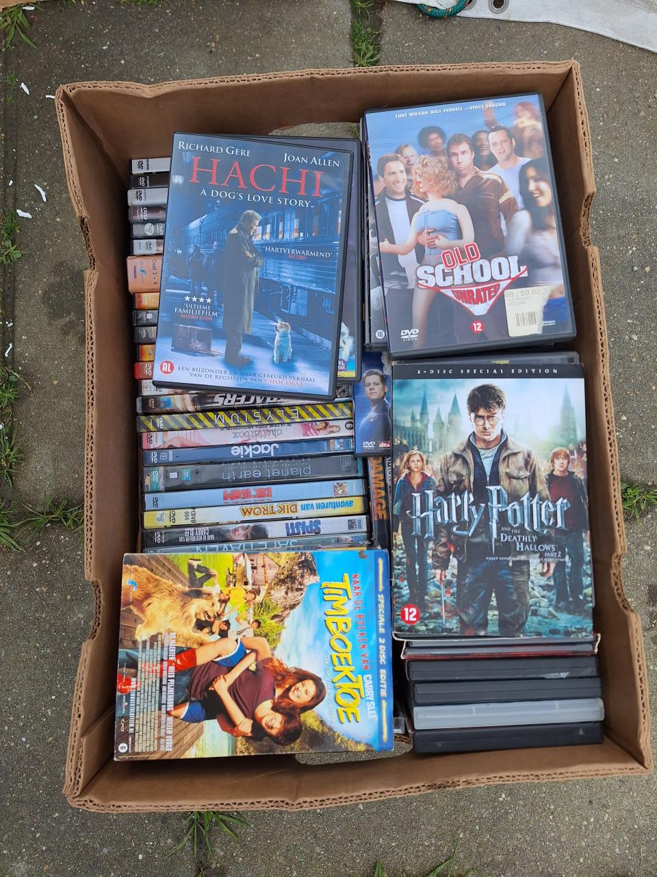 Gratis bananendoos met dvd's