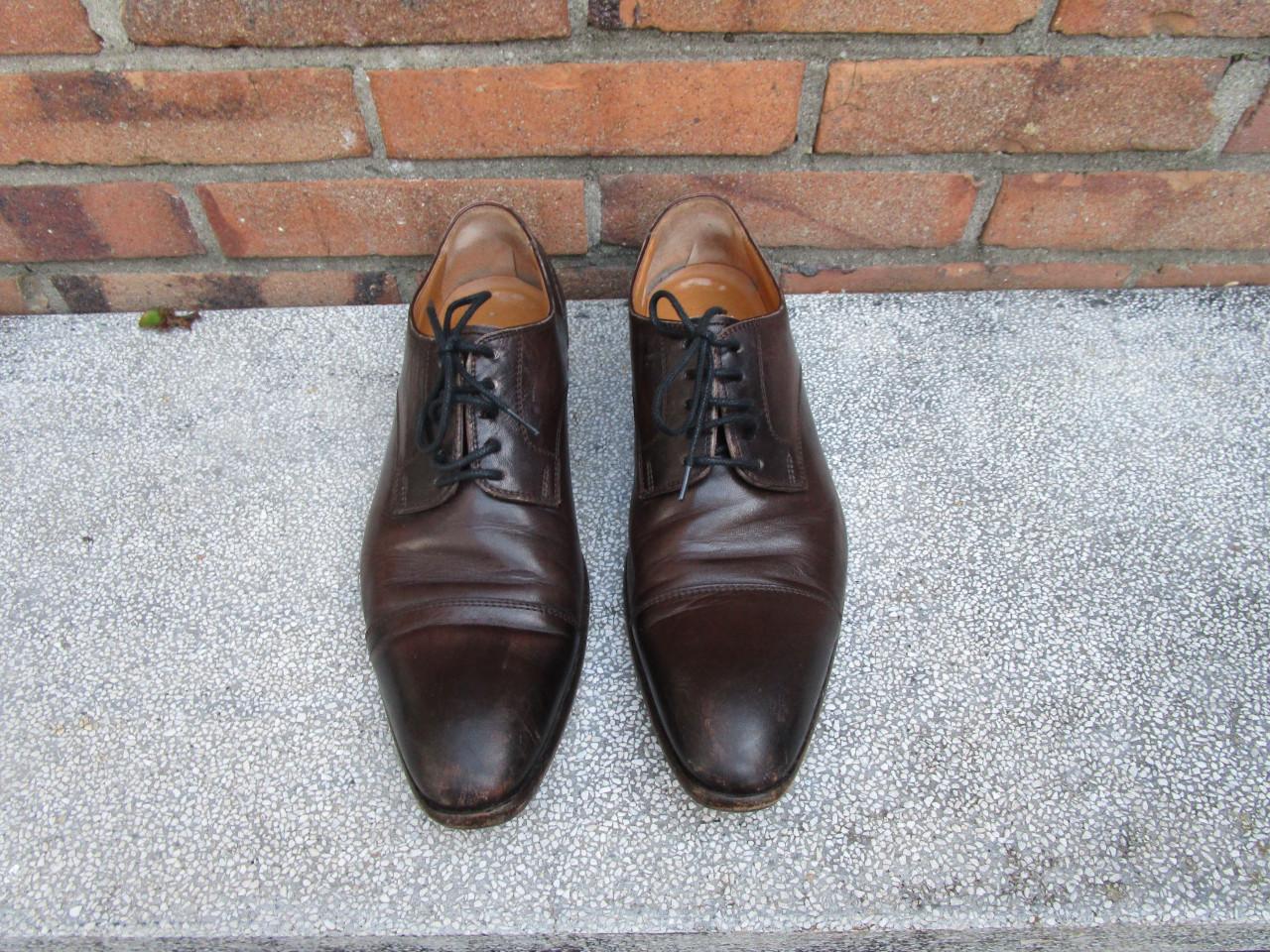 Nette bruine veterschoenen van Van Gils maat 41