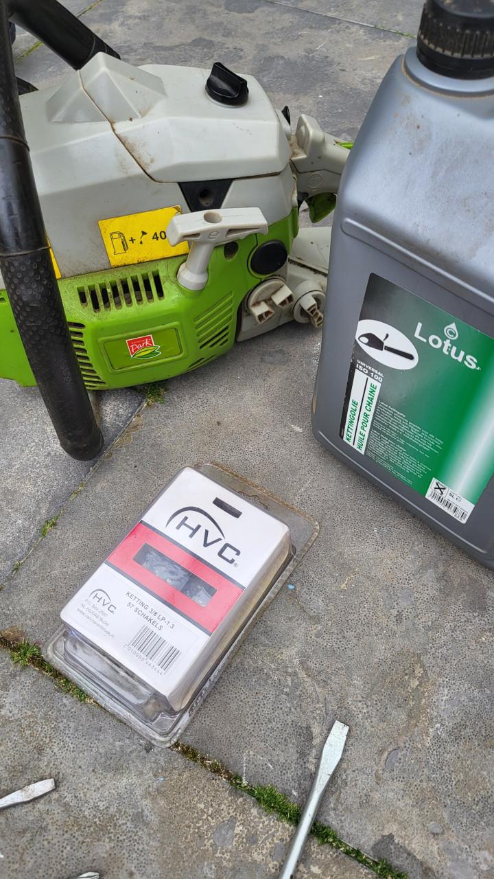 Kettingzaag compleet