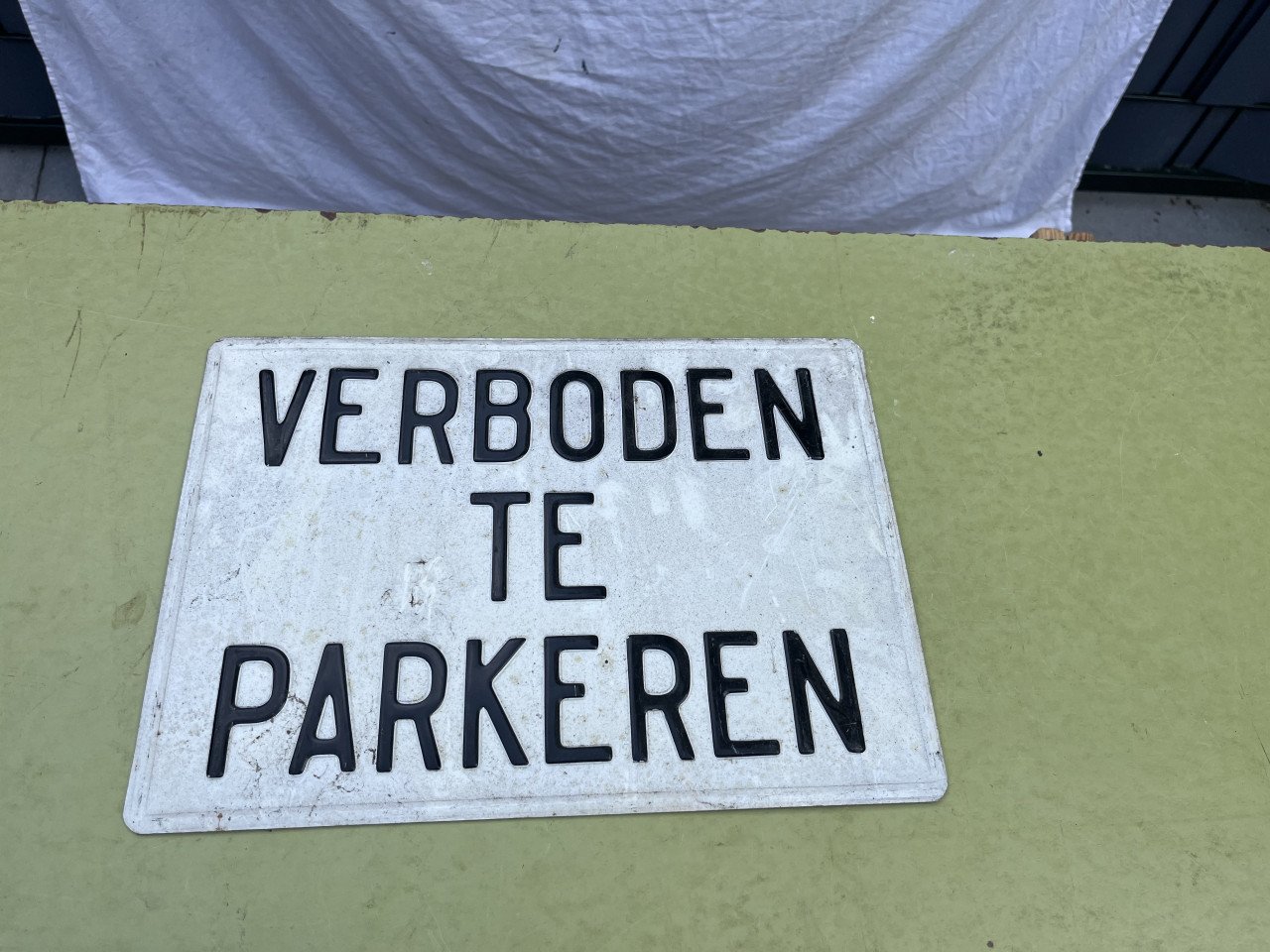 Bord "Verboden te Parkeren" 2 stuks