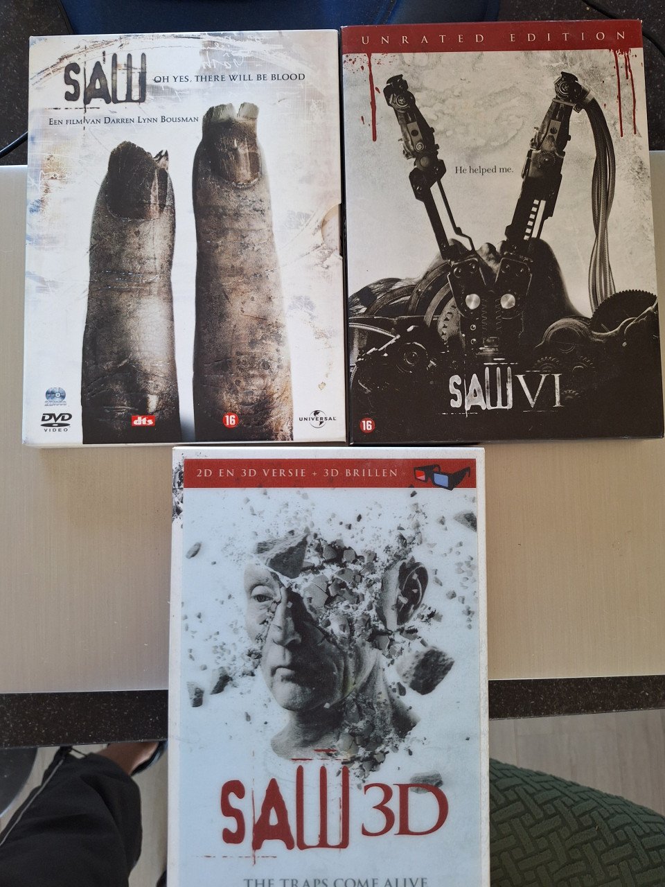 Saw 7 dvd s