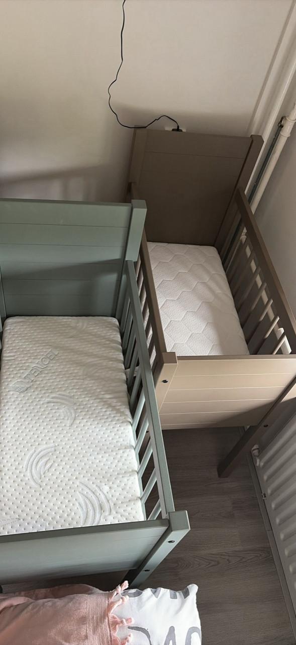 2 kidsmill noa wiegjes icl matras