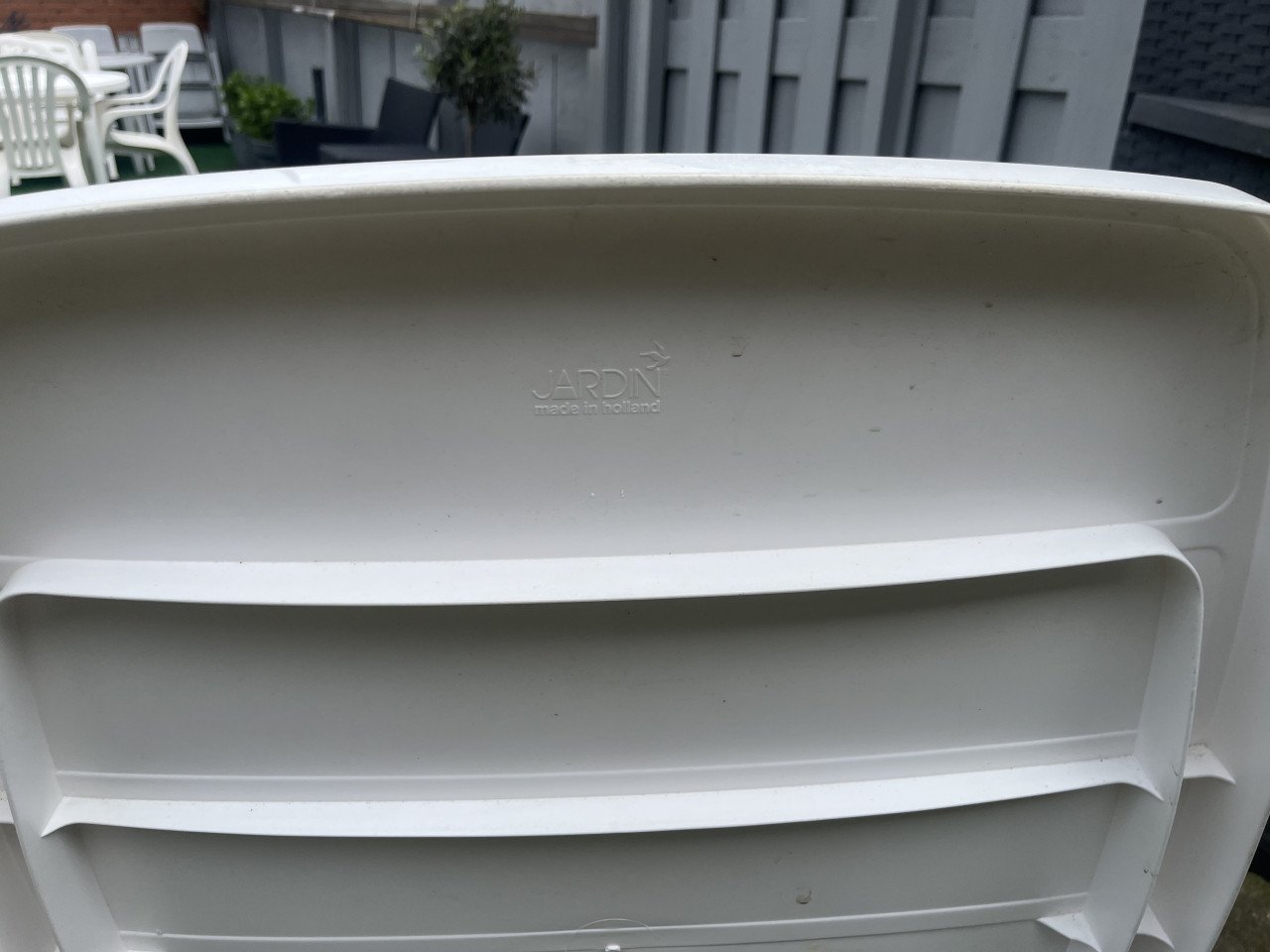 2 Ligbedden Jardin wit met kussen