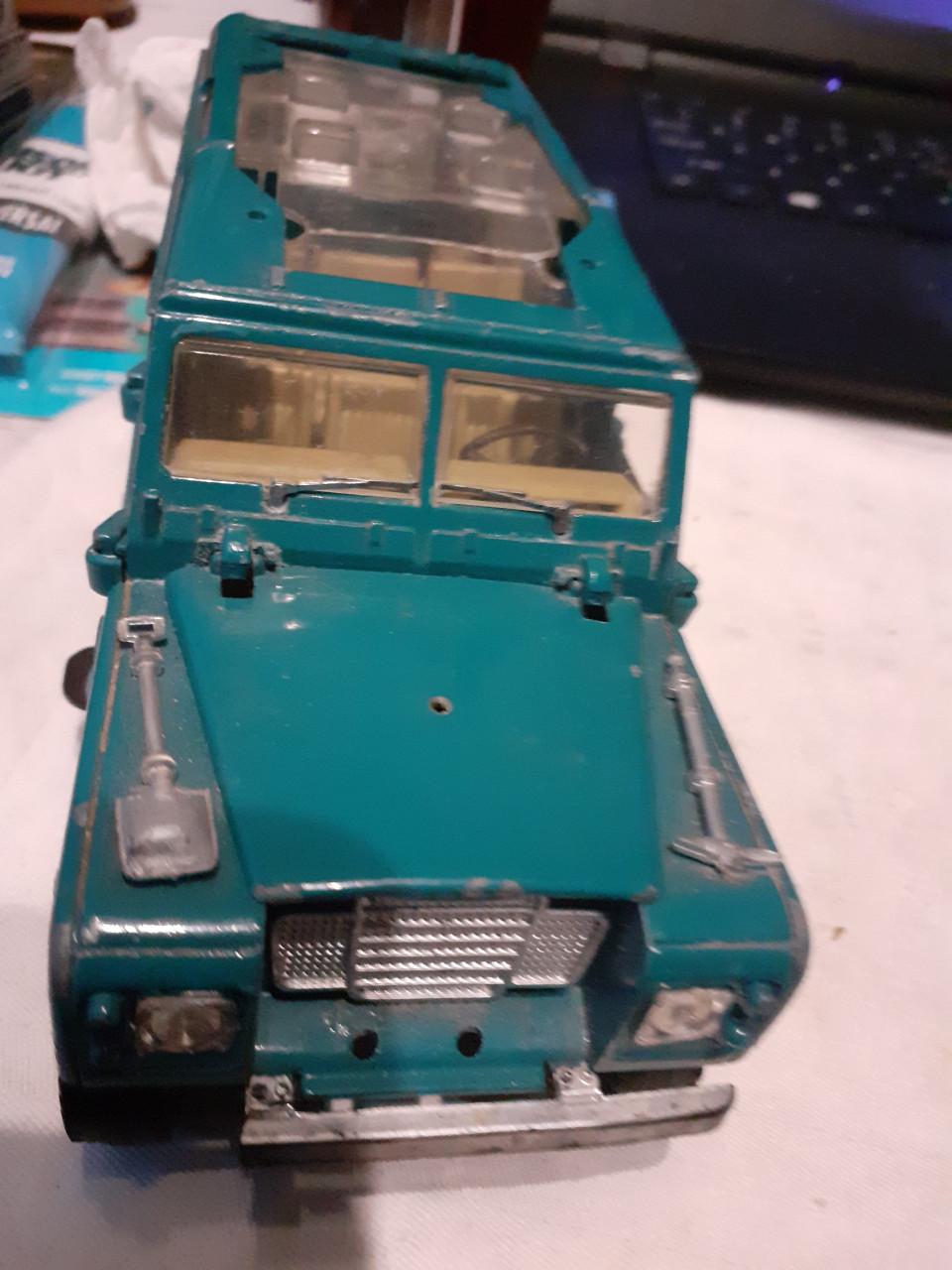 Speelgoed auto's container vol......+ Model auto LANDROVER