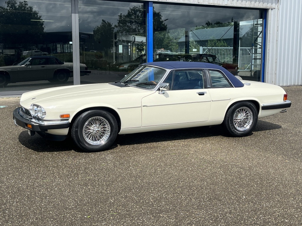 Jaguar Xj xjs-c 5.3 v12 targa met zeldzame hardtop
