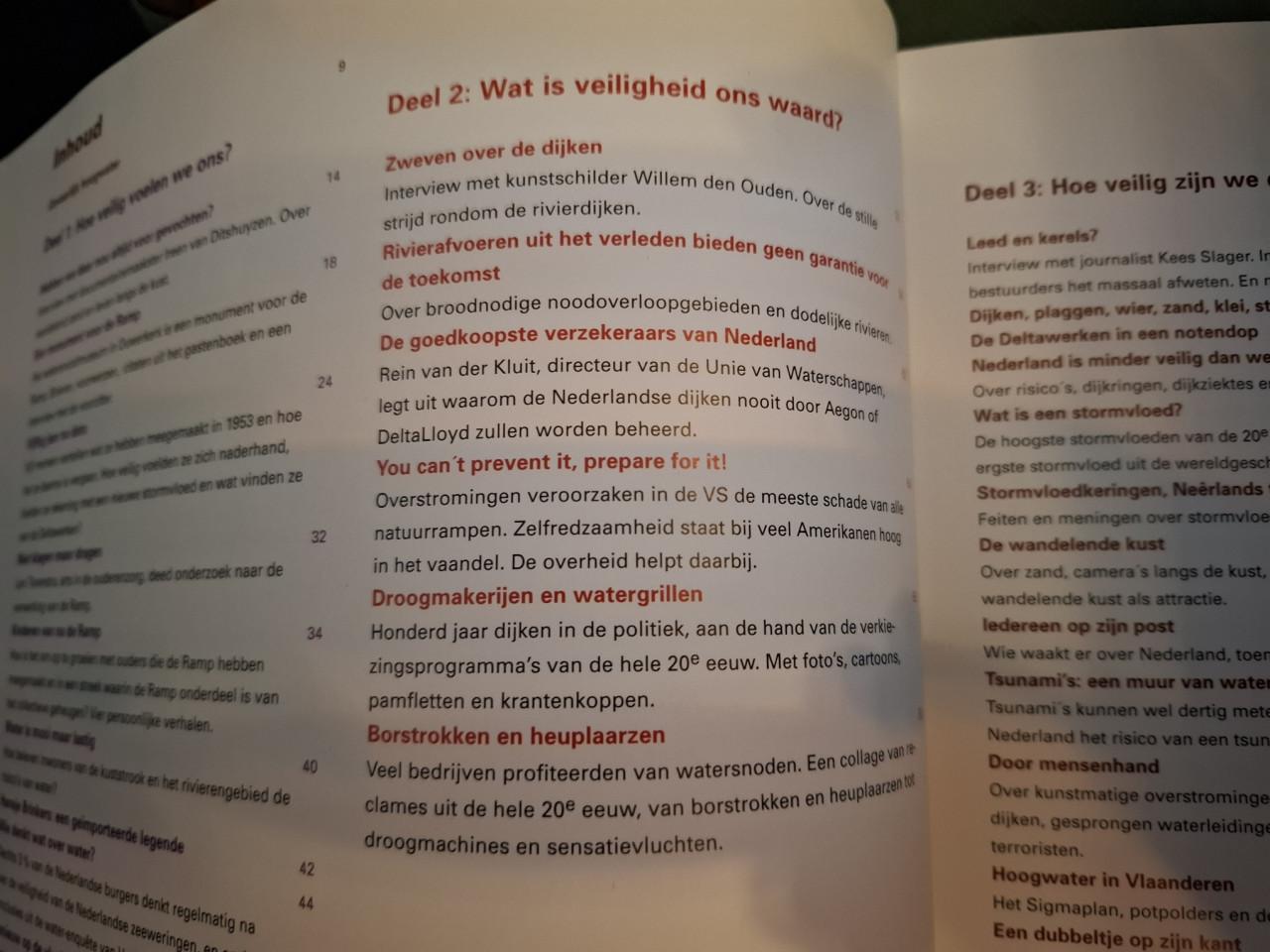 Hoog Water - 50 jaar na de watersnoodramp, door Inez Flameling