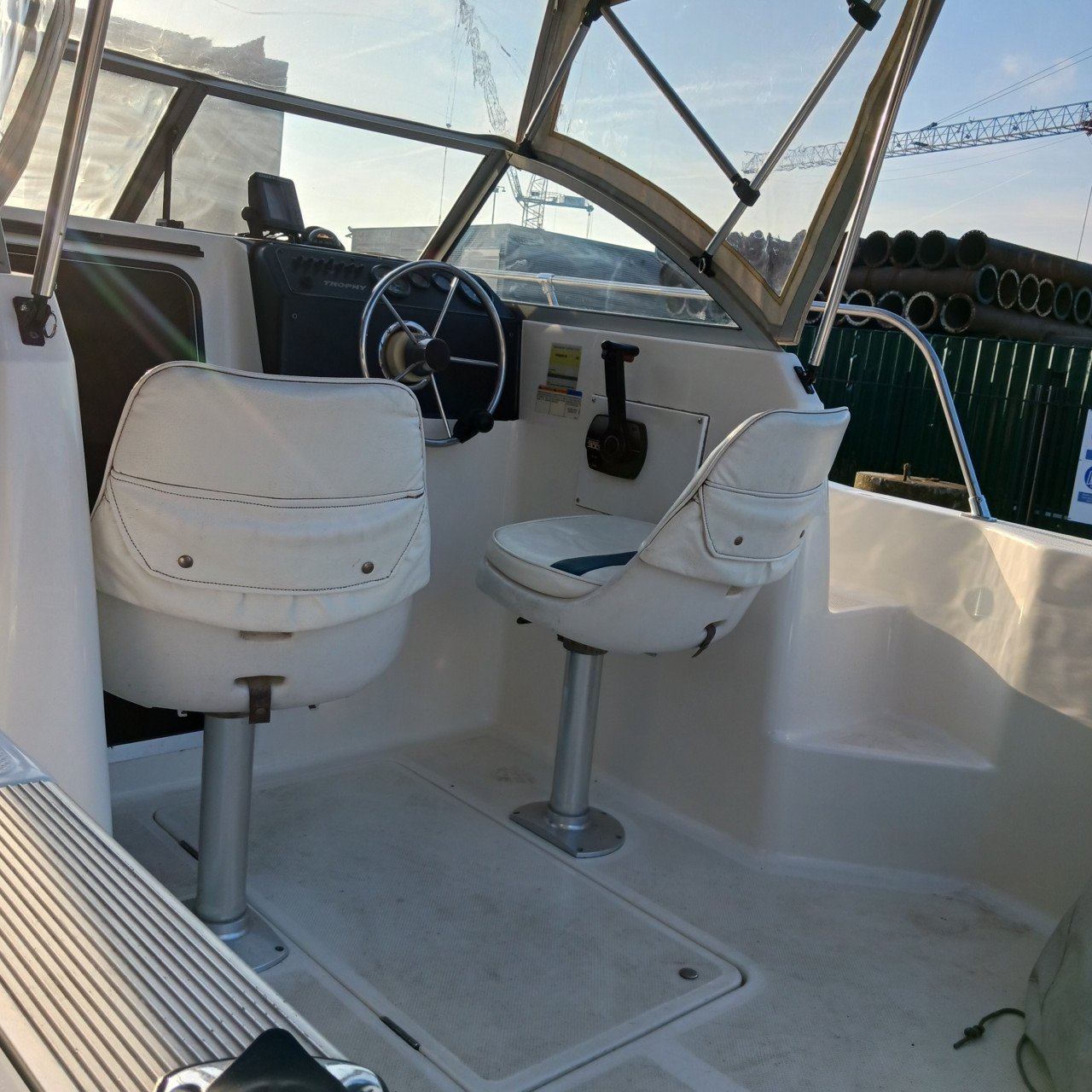 Bayliner Trophy + 115 pk Mercury + Pega trailer; inruil is mogelijk