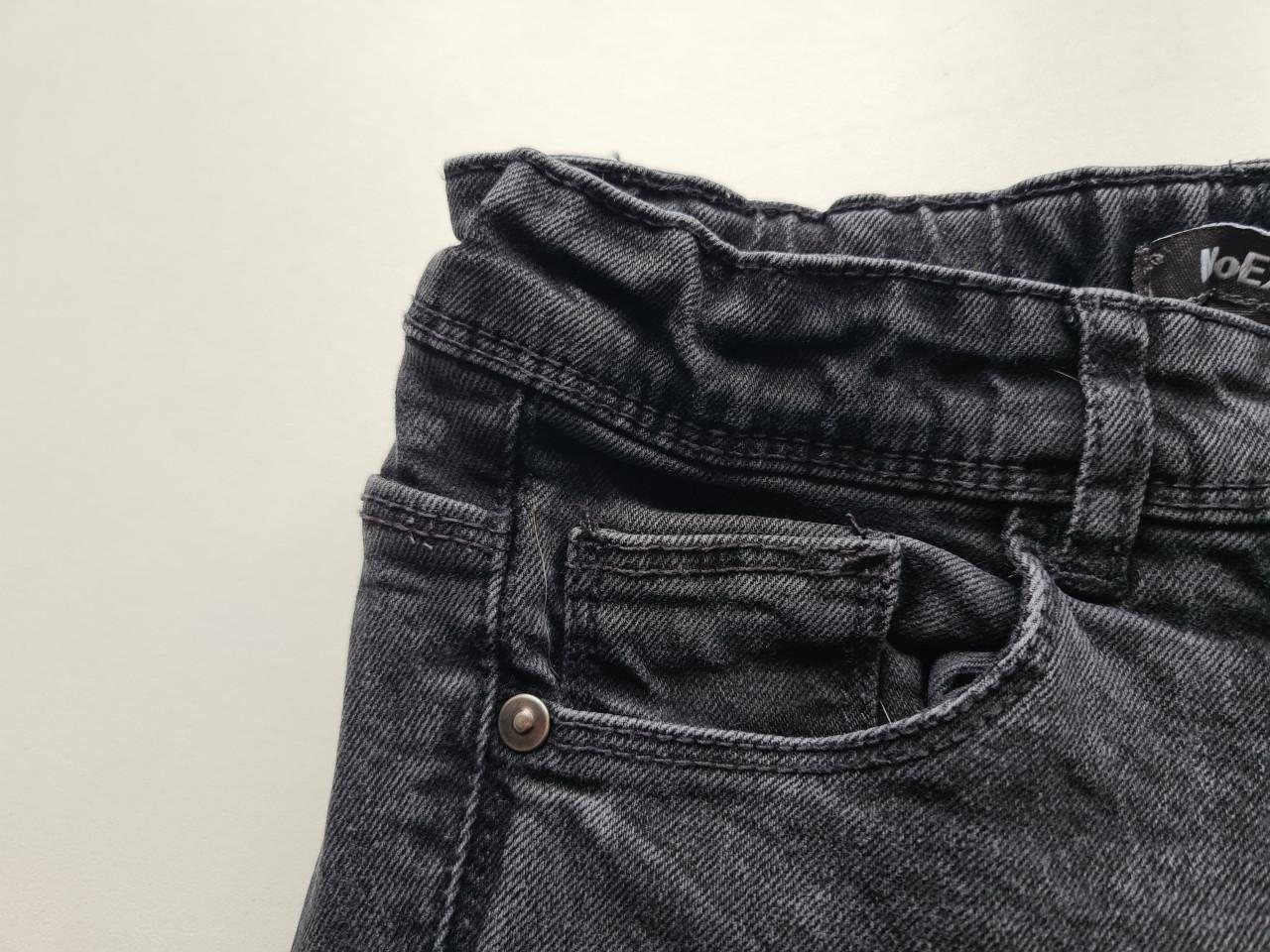 Grijze skinny spijkerbroek van NoExcuse Mt 134-140