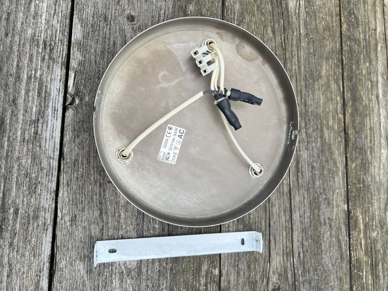 Plafondlamp rvs
