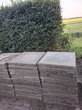 Betontegels gratis af te halen