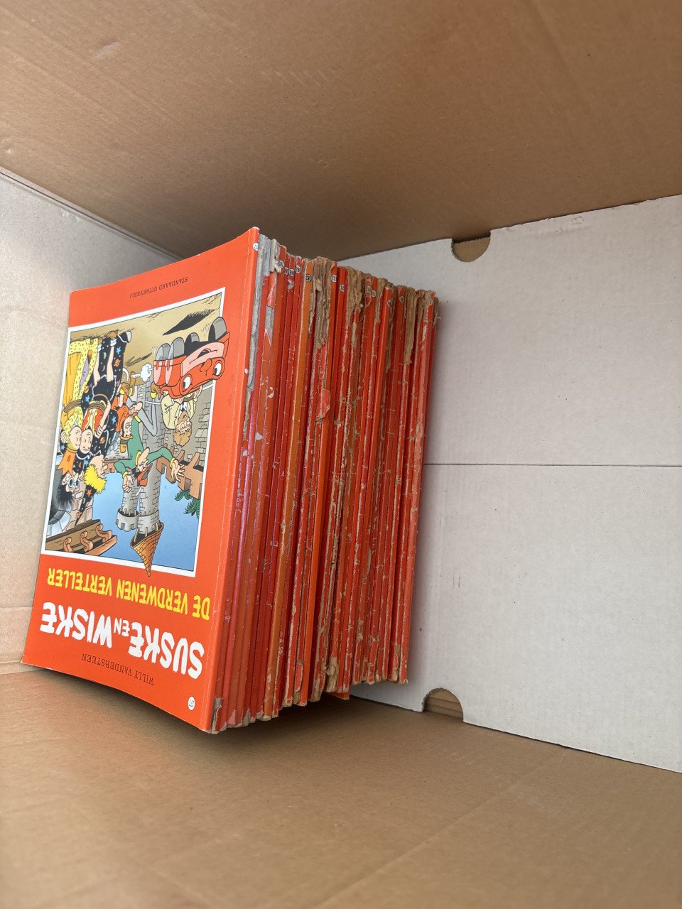 Doos stripboeken