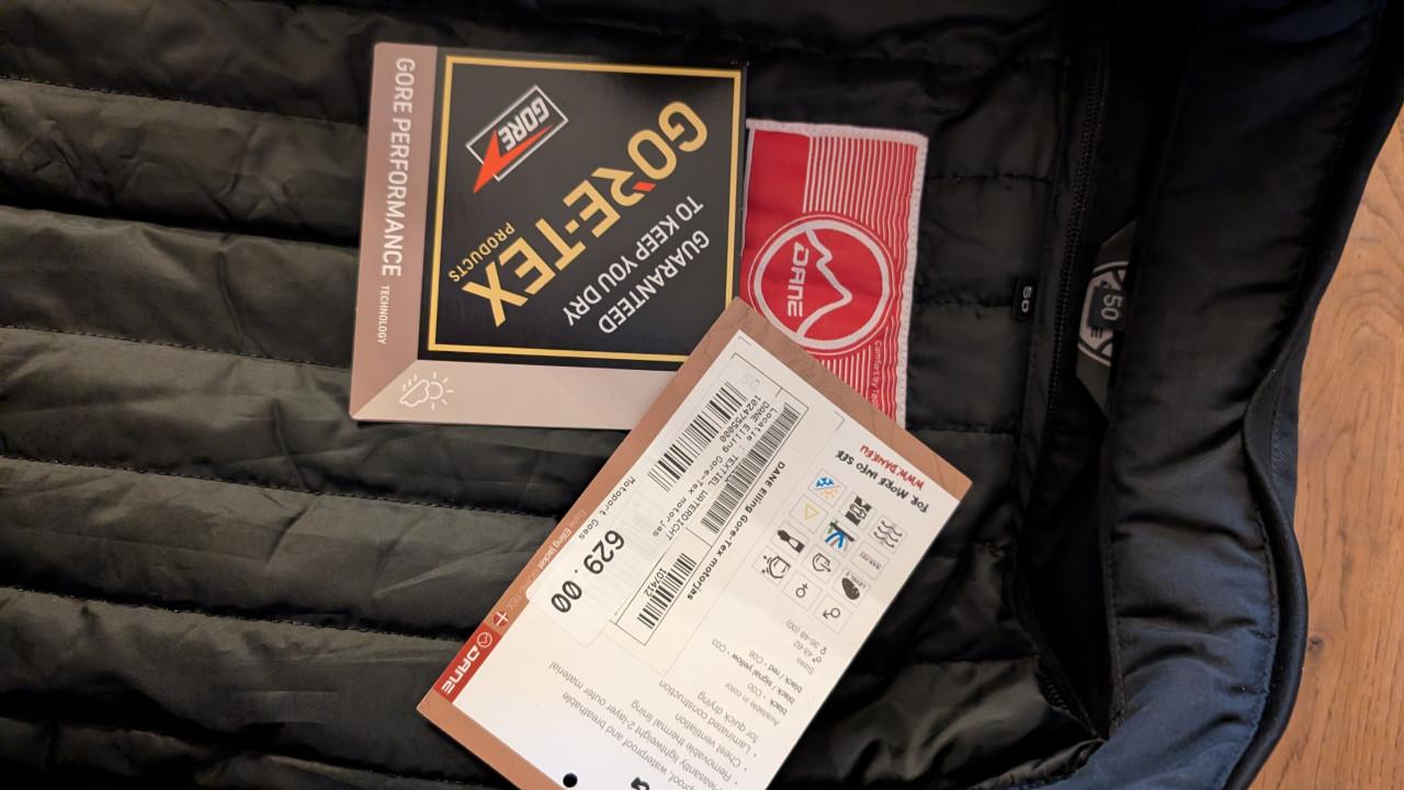 Motorjas nieuw Dane Elling Gore-Tex incl. Wintervoering