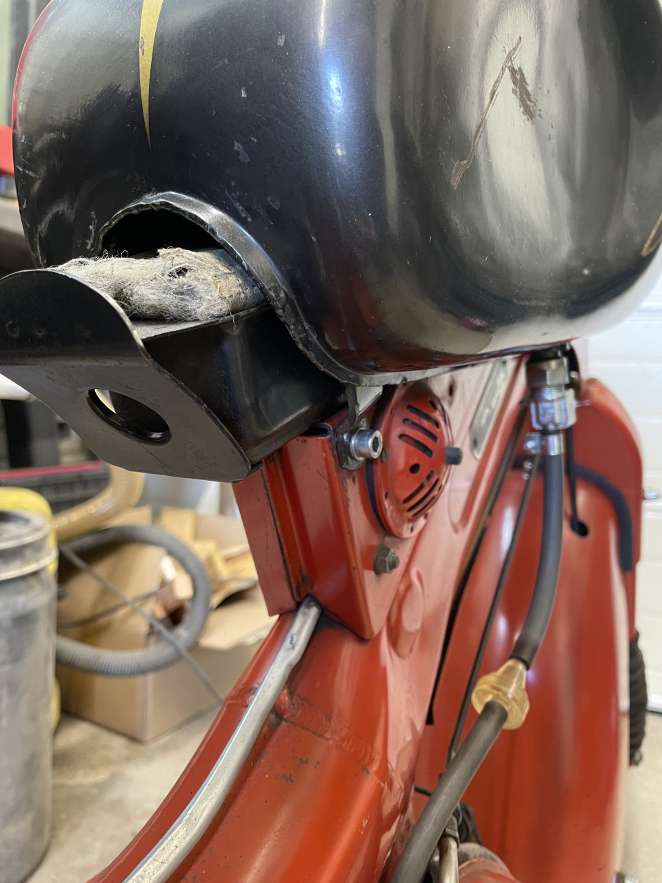 Kreidler met eitank 1958