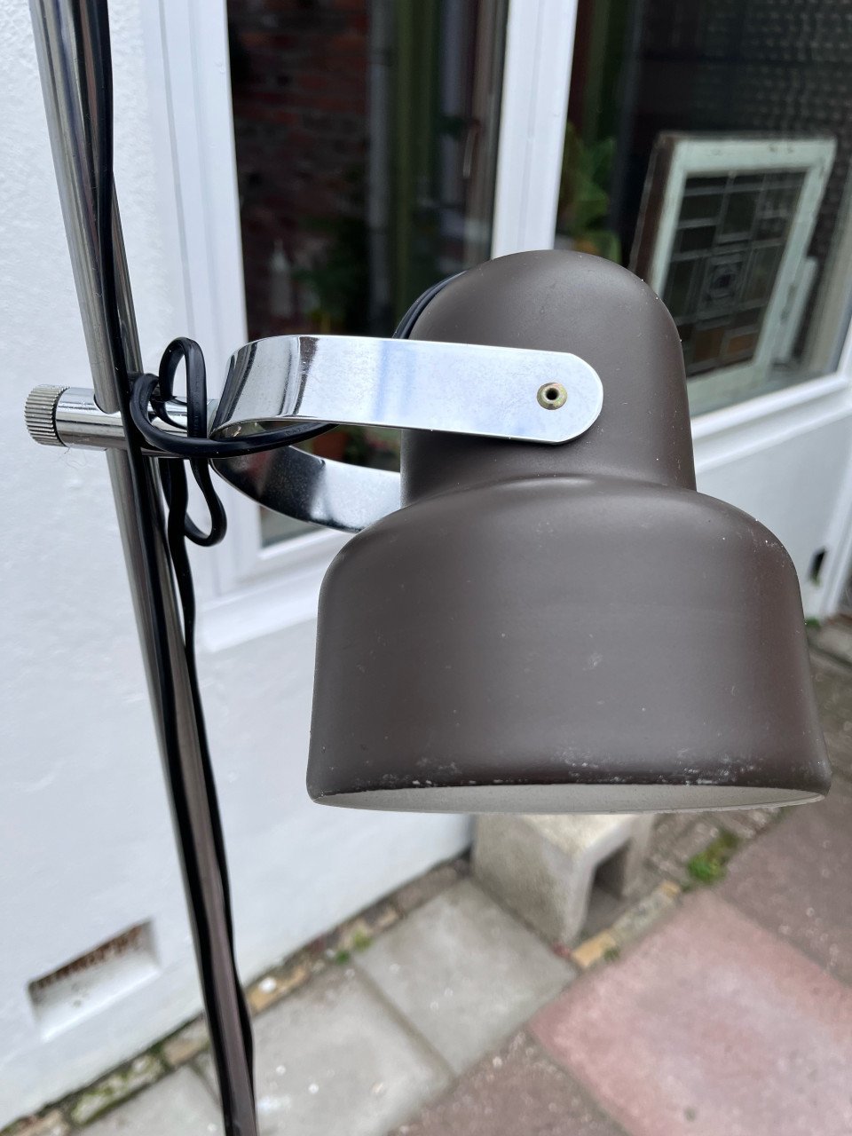 Leuke vintage staande lamp vloerlamp