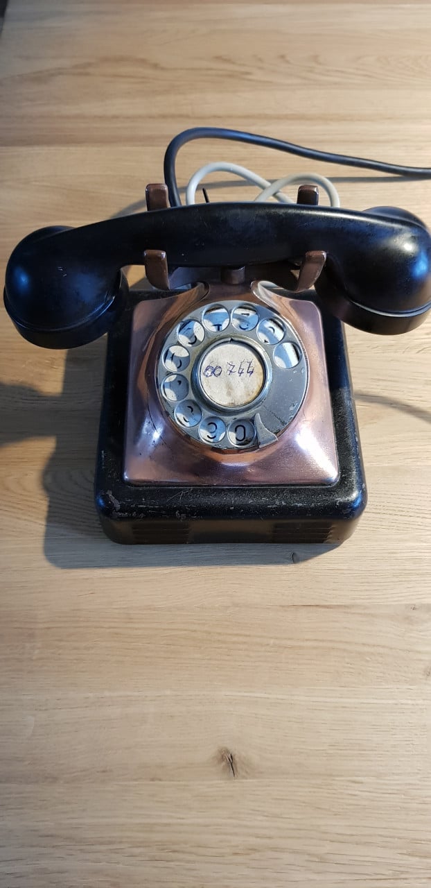 Koper vaste telefoon