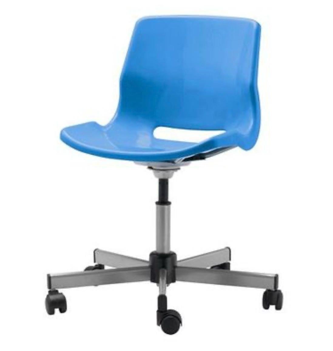 Bureaustoel Ikea - blauw