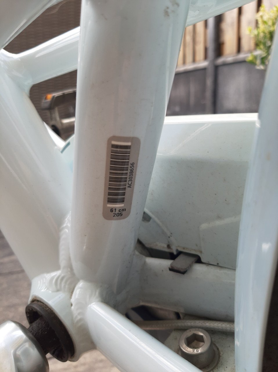 Dames  fiets Bolero DN7 Lichtblauw