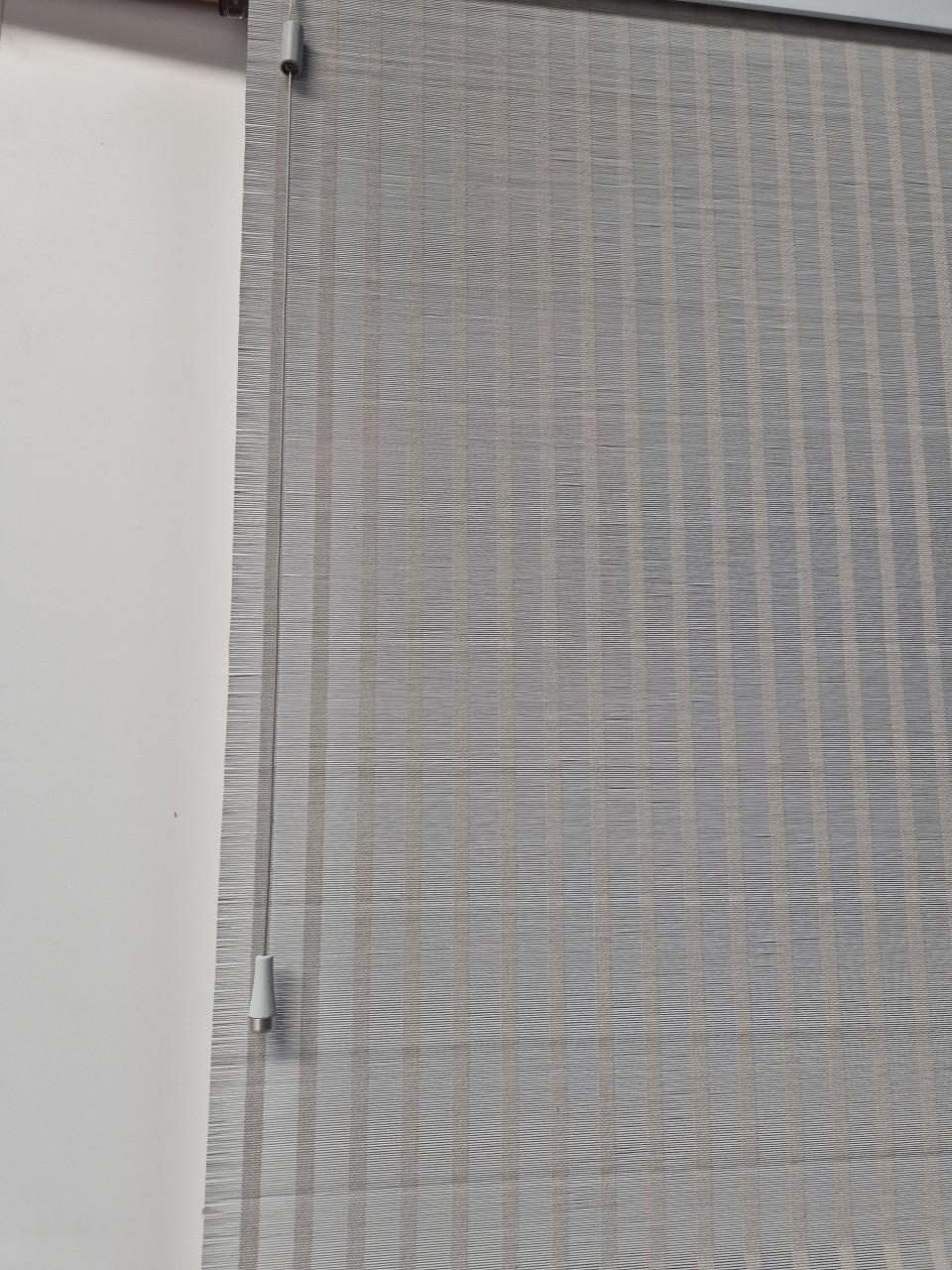 Copa criss cross geweven hout rolgordijnen