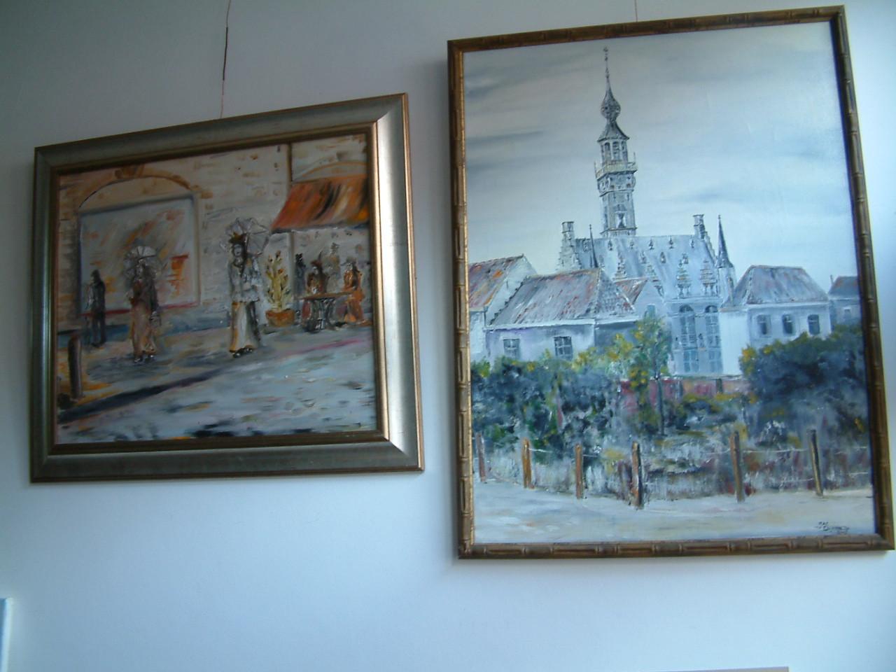 Schilderijen Jac Caljouw  Arnemuiden