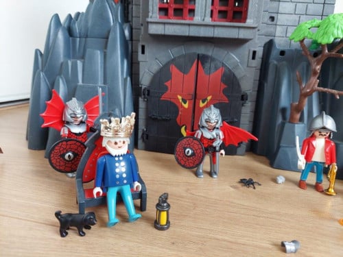 Playmobil draken kasteel en ridders