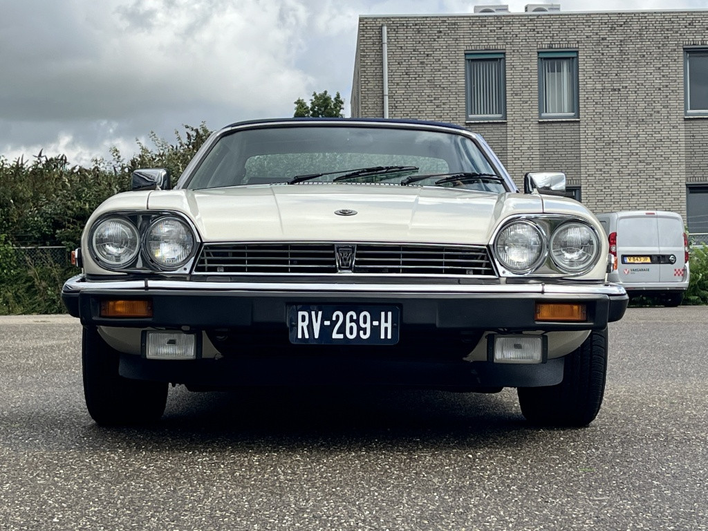 Jaguar Xj xjs-c 5.3 v12 targa met zeldzame hardtop