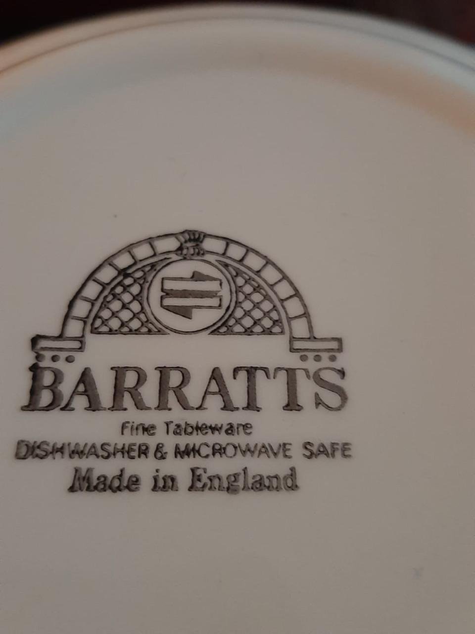 Porseleinen Engels servies Barratts