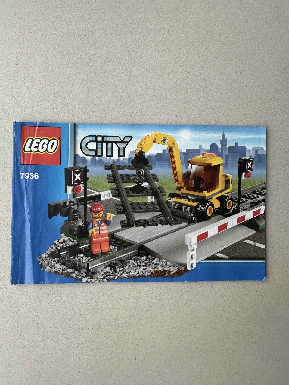 Lego City Spoorwegovergang 7936