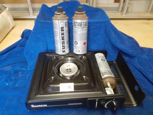 Camping gasstelletje z.g.a.n