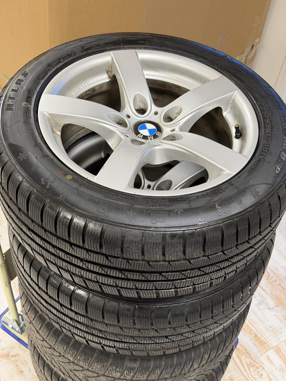 BMW 17 Inch velgen set wielen Winterbanden 5x120 225/55R17
