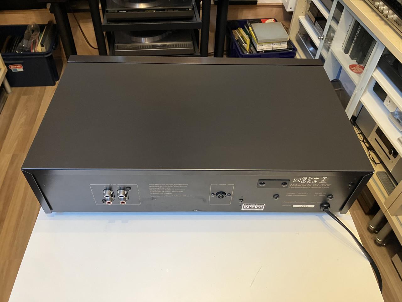 Nakamichi BX-300 cassettedeck direct drive dual capstan 3 heads garantie