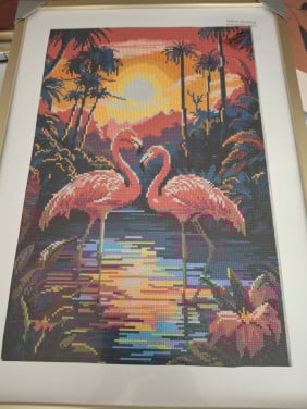 Imagem de pintura de diamante
