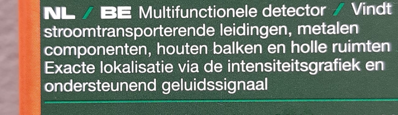 PARKSIDE® Multifunctionele detector - GERESERVEERD-