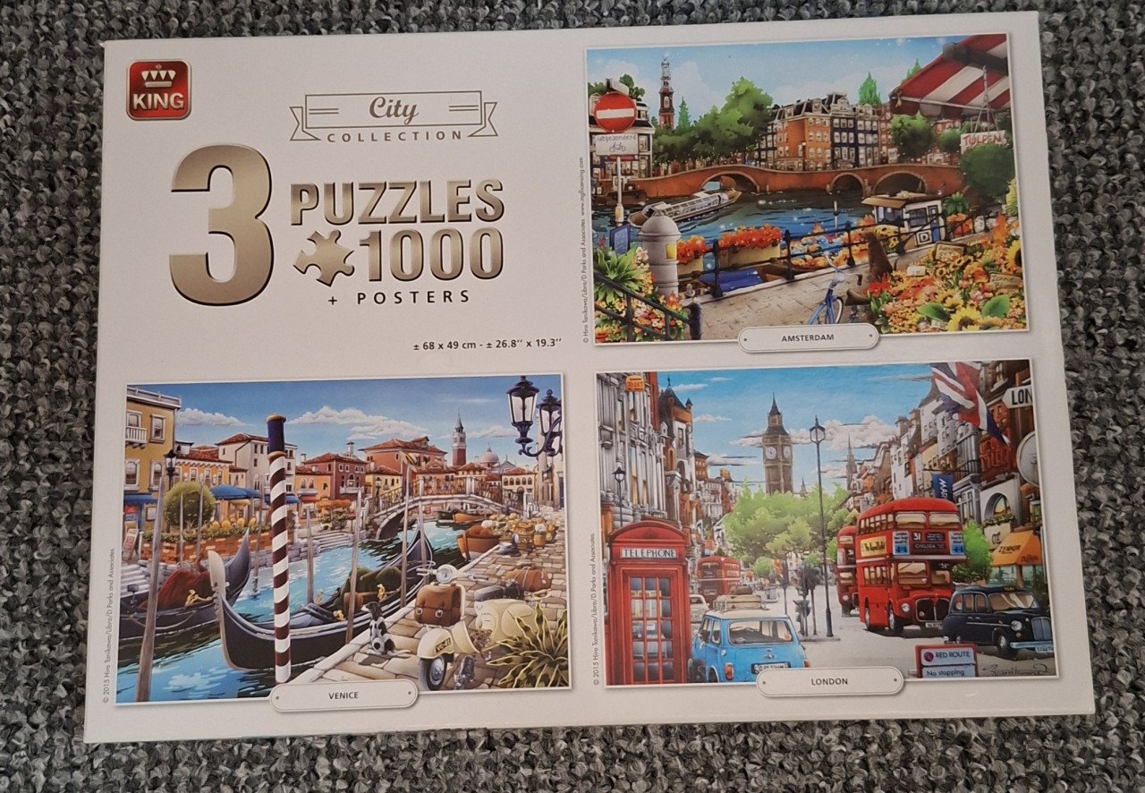 King puzzels 1000 stukjes
