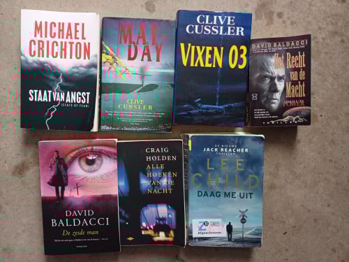Thrillers 1 euro per boek