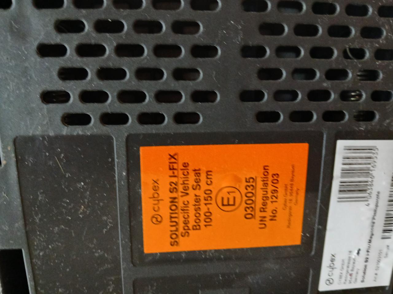 Cybex solution S2 I-fix