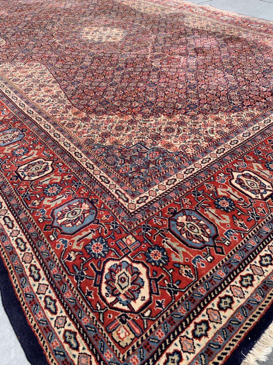 ✨Super Gaaf Handgeknoopt Vintage Vloerkleed✨Zuiver Scheerwol✨
