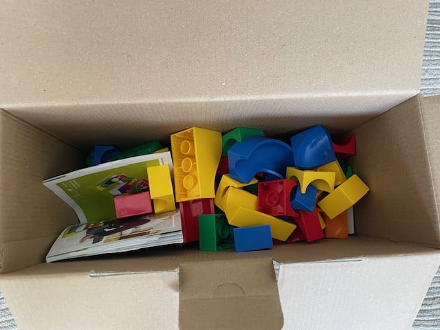 Complete Hubelino knikkerbaan 55-delig, set baanelementen