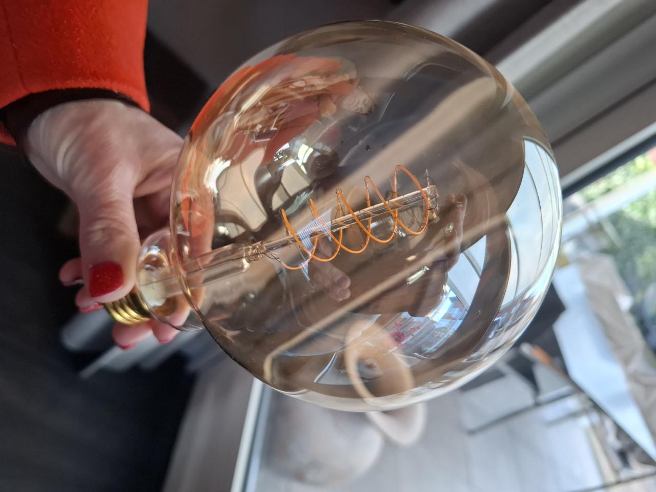 2 x lamp met LED verlichting