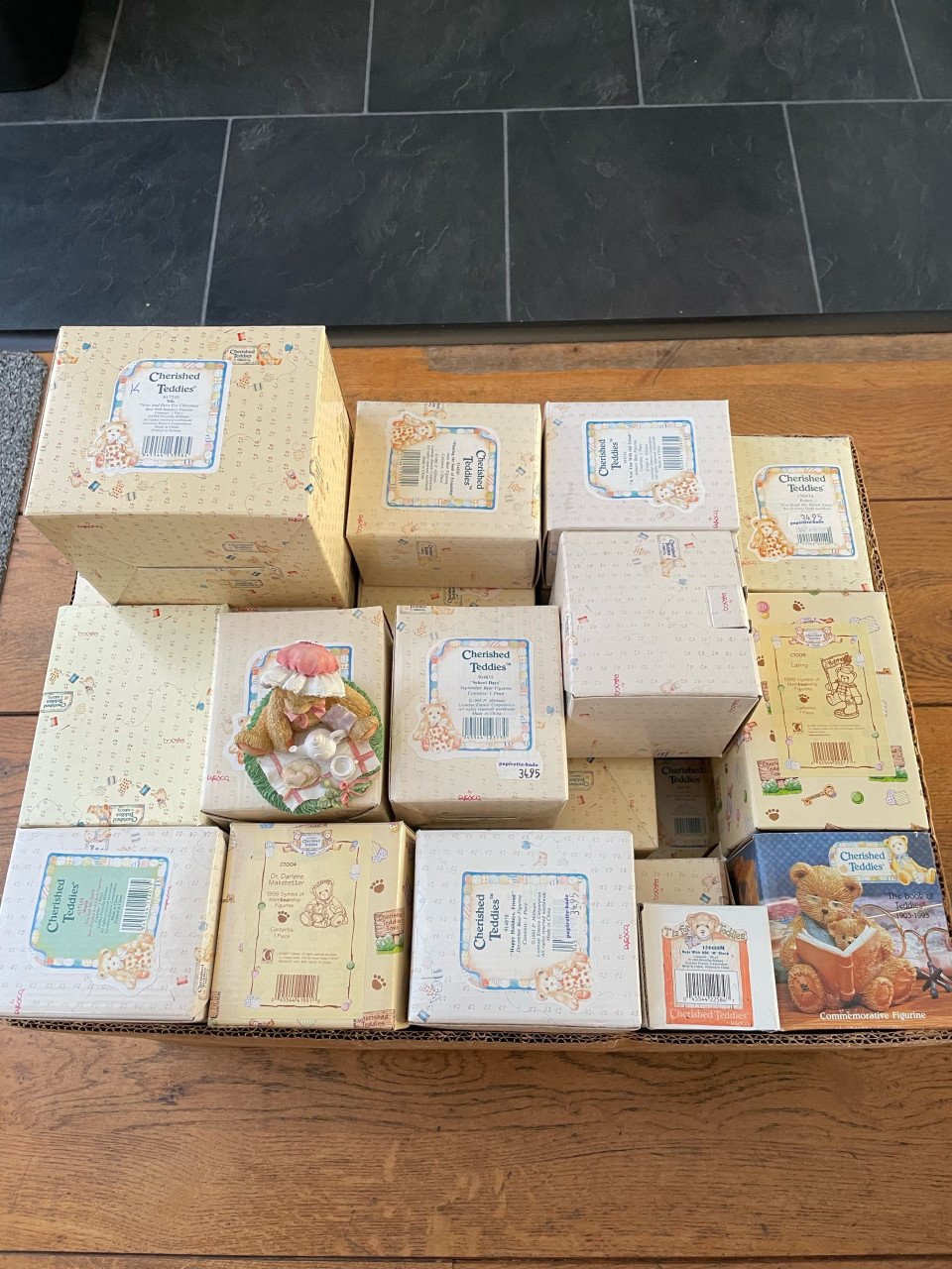 Verzameling cherished teddies in originele doosjes met certificaat