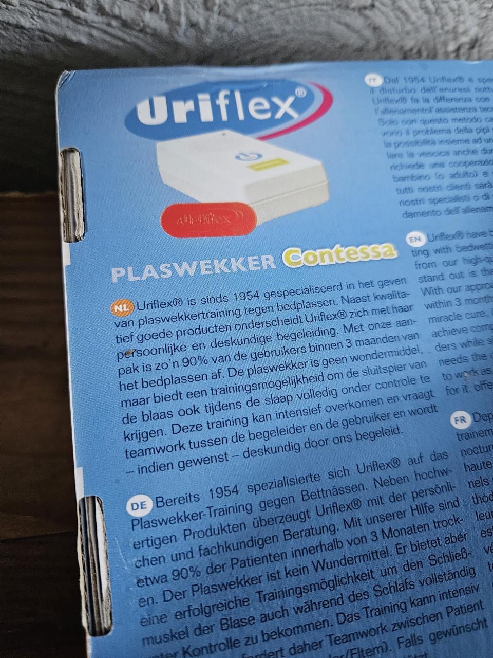 Urionflex Contessa plaswekker - Zo goed als nieuw met trilwekker