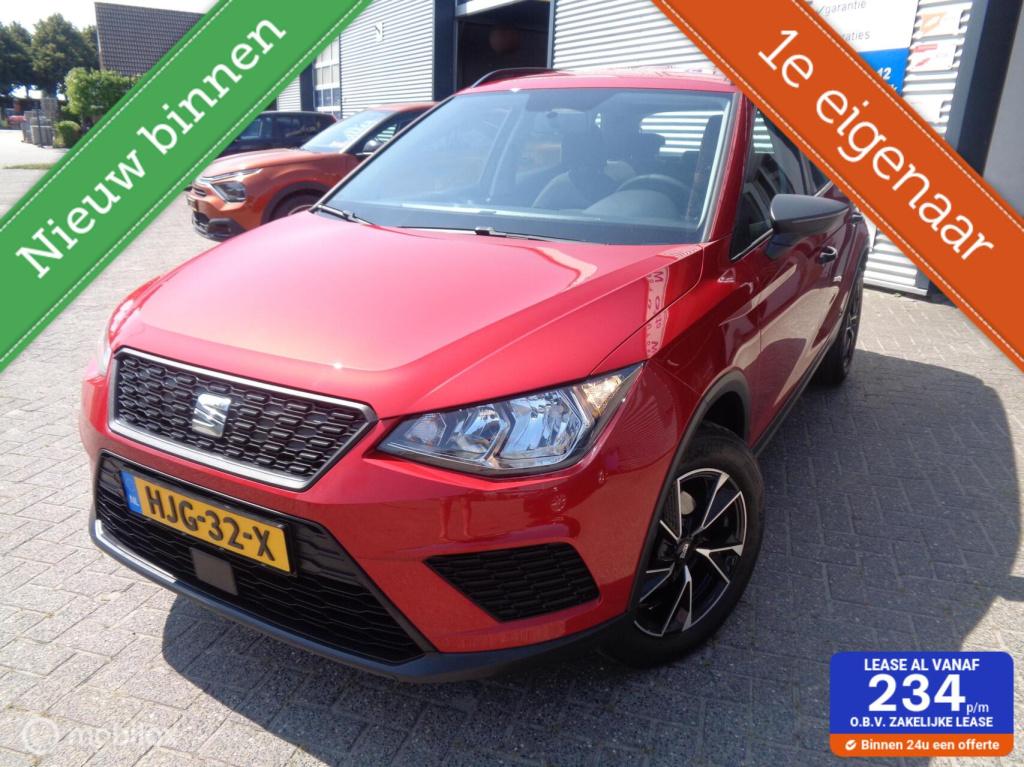 Seat Arona 1.0 tsi reference/airco/lm velgen/carplay/1st eig/slechts 79000k