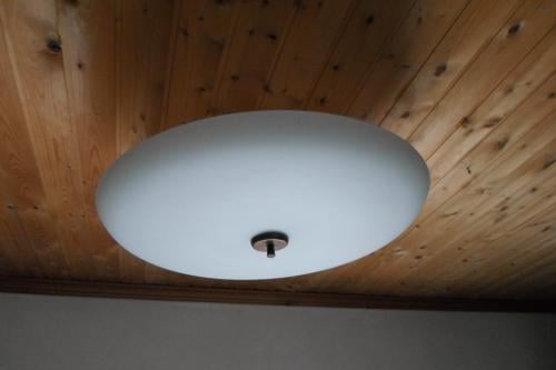 Grote Vintage Design Plafondlamp Glas