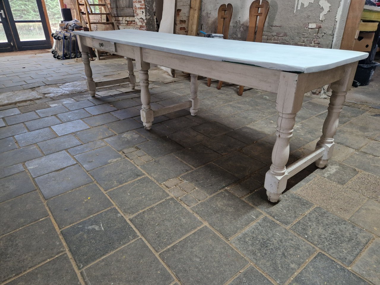 300 cm lange brocante tafel